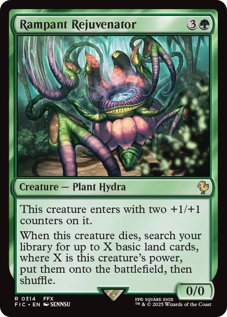Rampant Rejuvenator (Surge Foil) [FINAL FANTASY Commander] | Magic Magpie