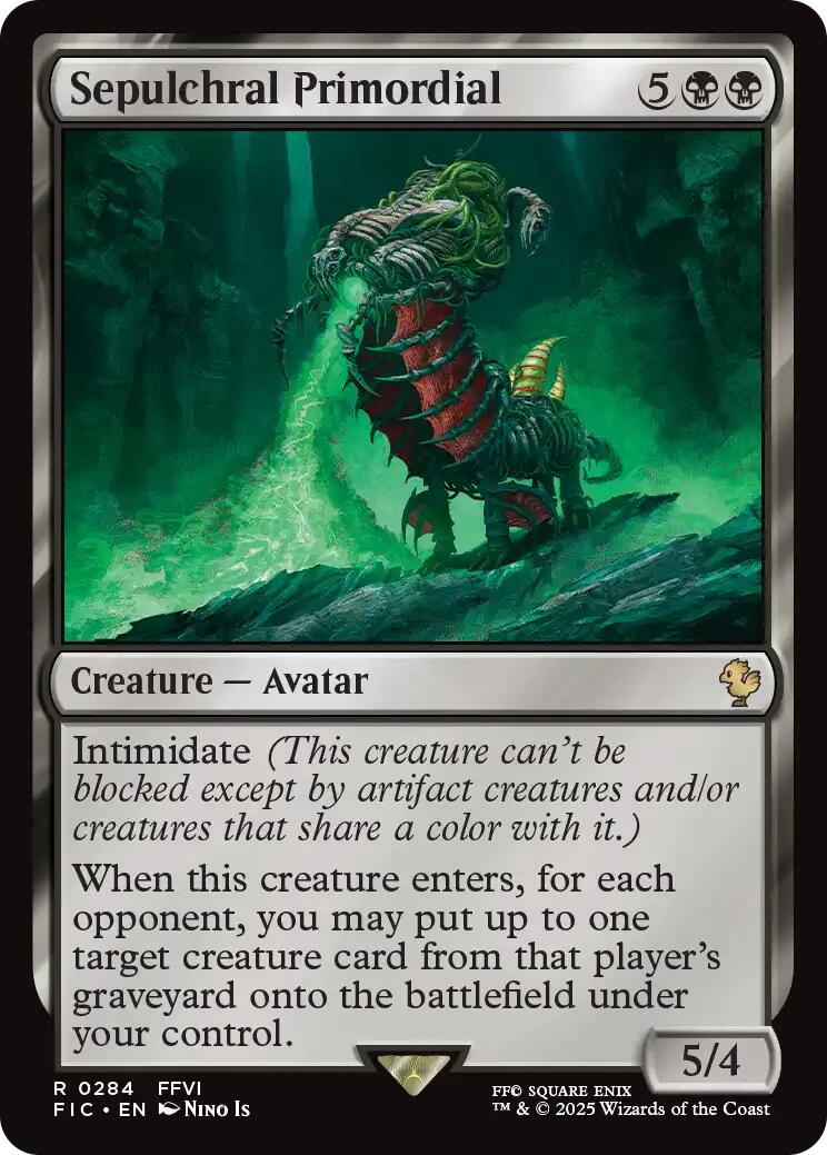 Sepulchral Primordial (Surge Foil) [FINAL FANTASY Commander] | Magic Magpie