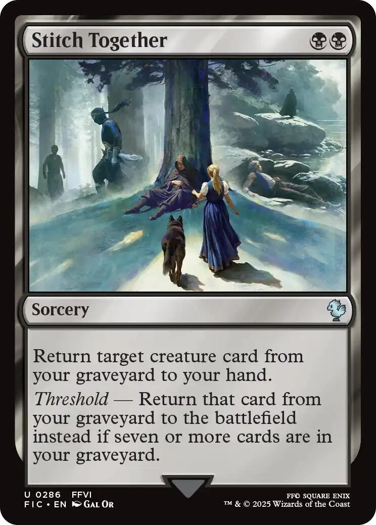 Stitch Together (Surge Foil) [FINAL FANTASY Commander] | Magic Magpie