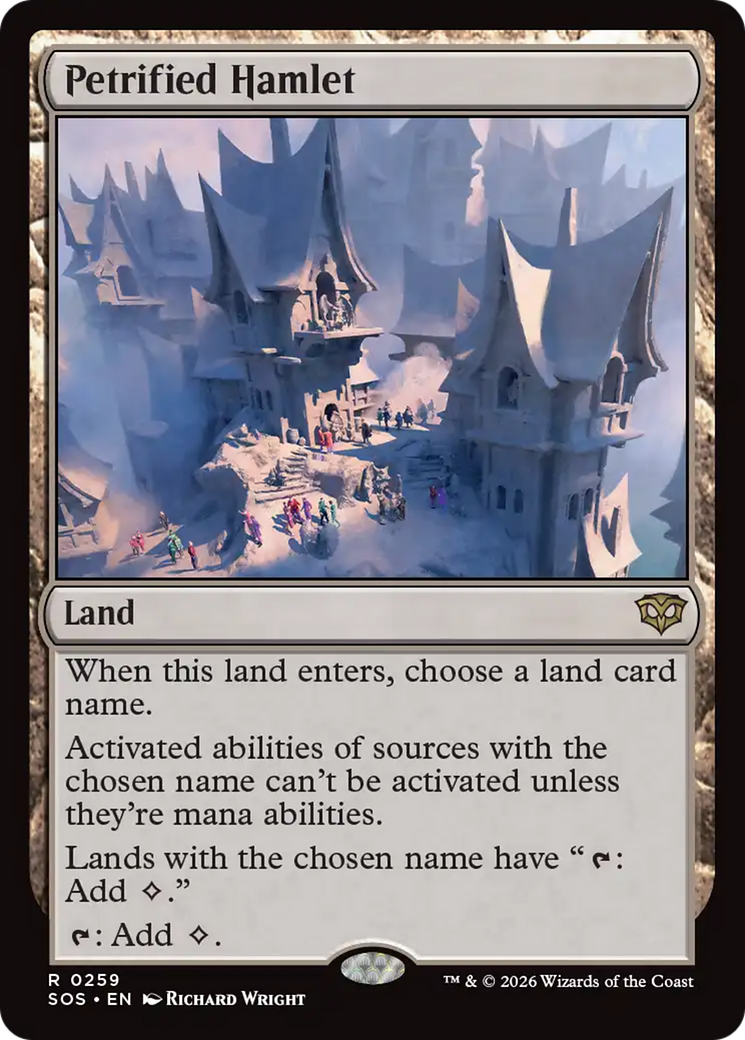 Petrified Hamlet [Secrets of Strixhaven] | Magic Magpie
