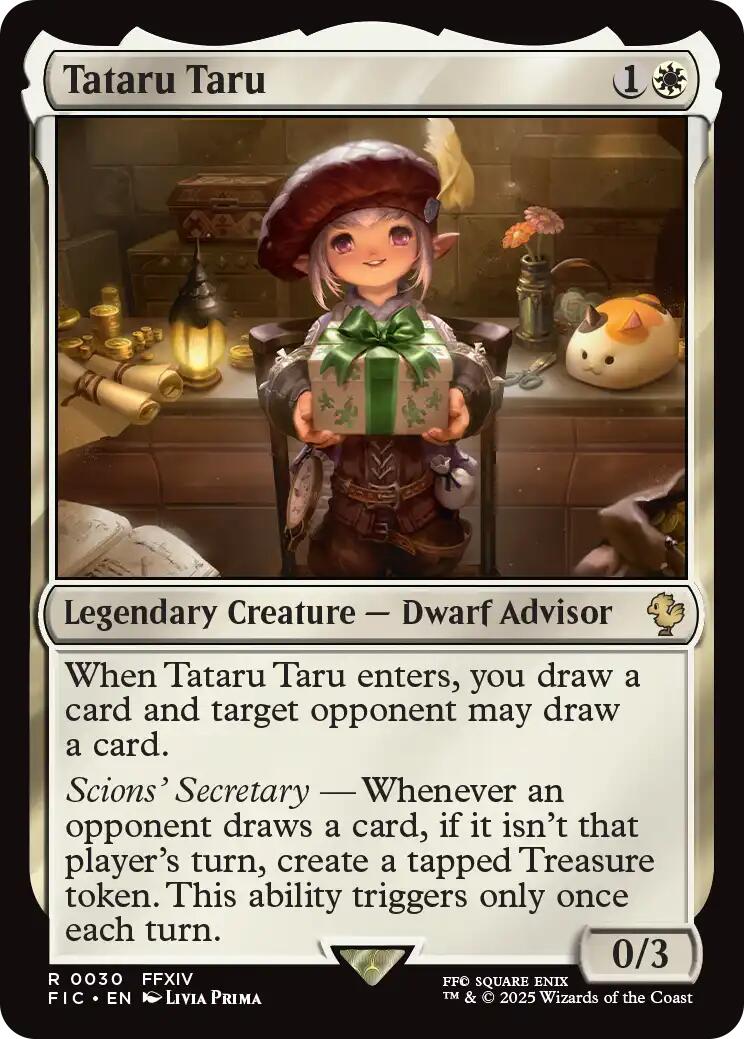 Tataru Taru (Surge Foil) [FINAL FANTASY Commander] | Magic Magpie
