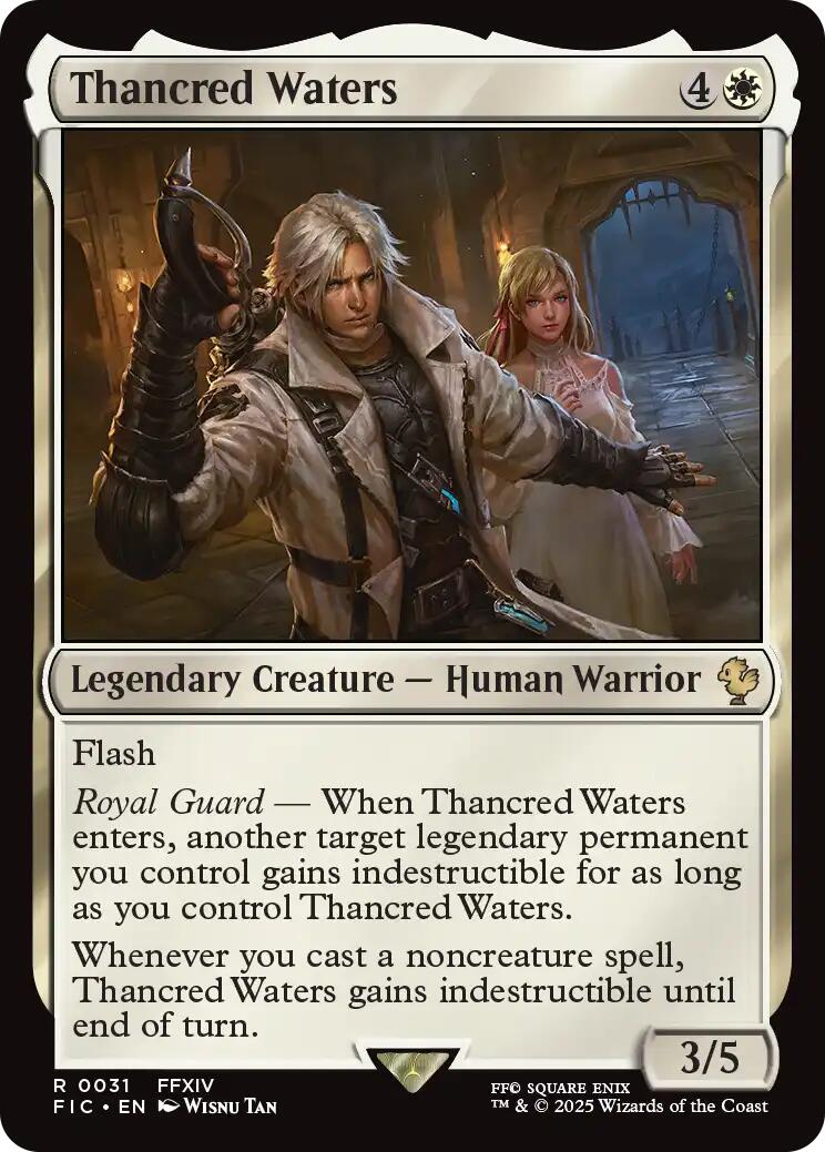 Thancred Waters (Surge Foil) [FINAL FANTASY Commander] | Magic Magpie