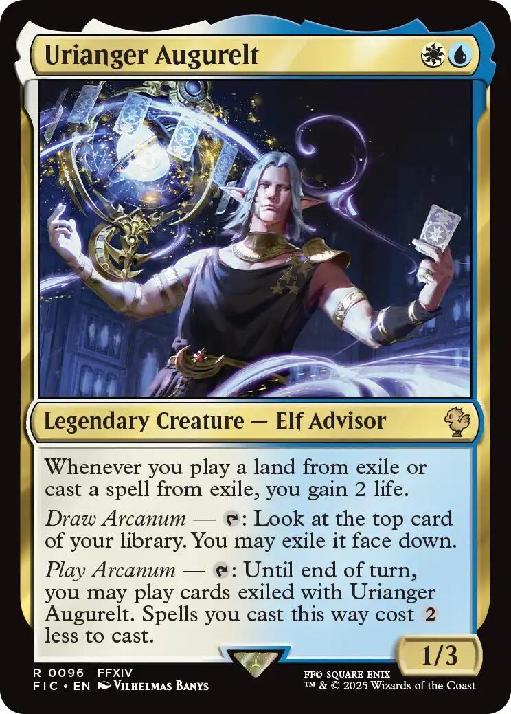 Urianger Augurelt (Surge Foil) [FINAL FANTASY Commander] | Magic Magpie