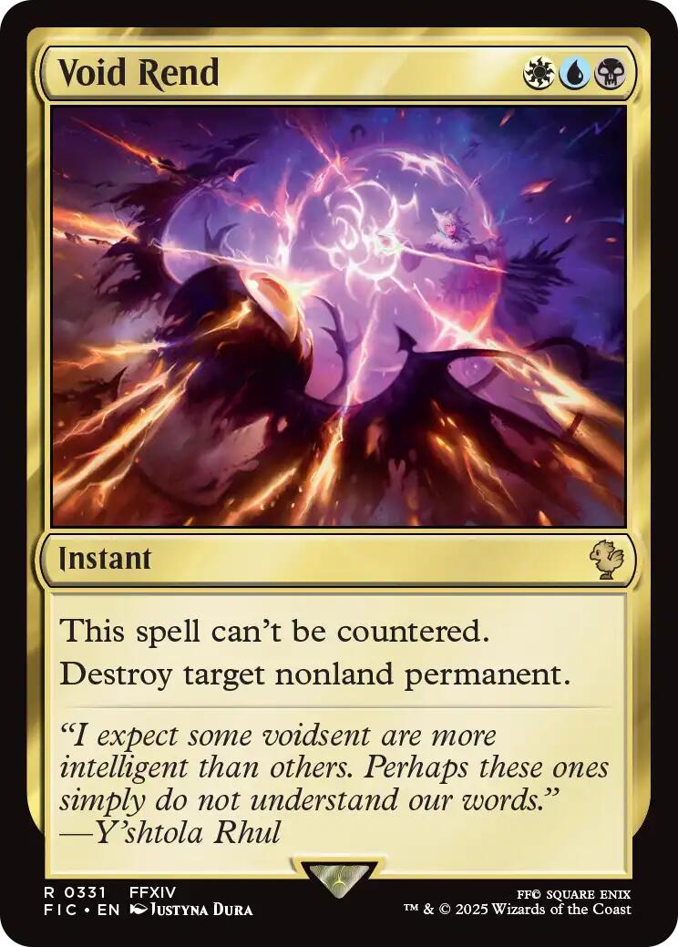 Void Rend (Surge Foil) [FINAL FANTASY Commander] | Magic Magpie