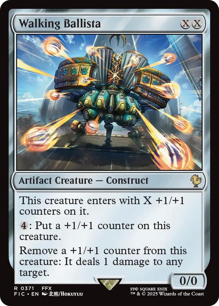 Walking Ballista (Surge Foil) [FINAL FANTASY Commander] | Magic Magpie