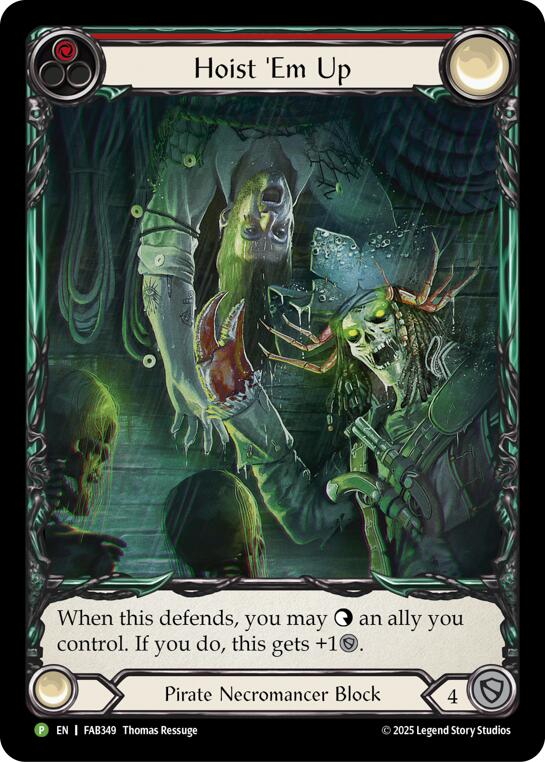 Hoist 'Em Up [FAB349] (Promo)  Rainbow Foil | Magic Magpie