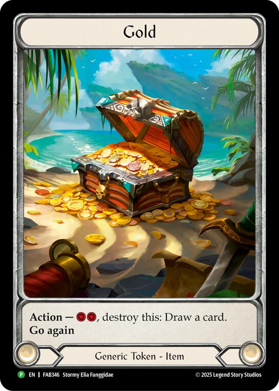 Gold [FAB346] (Promo)  Cold Foil | Magic Magpie