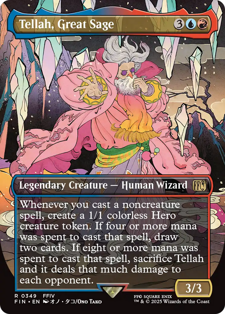 Tellah, Great Sage (Borderless) [FINAL FANTASY] | Magic Magpie