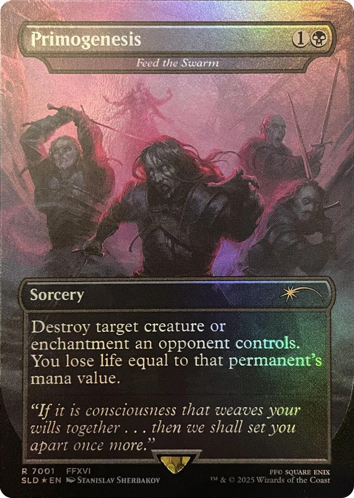 Primogenesis - Feed the Swarm (Rainbow Foil) [Secret Lair Drop Series] | Magic Magpie