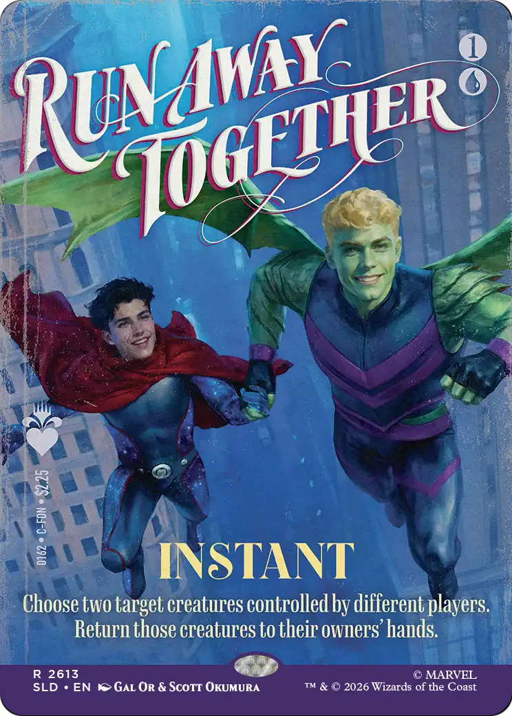 Run Away Together [Secret Lair Drop Series] | Magic Magpie