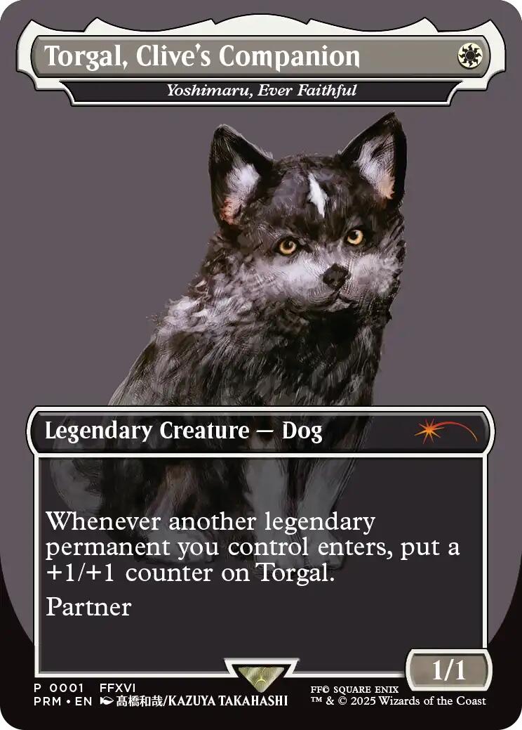 Torgal, Clive's Companion - Yoshimaru, Ever Faithful (MagicCon: Las Vegas 2025) [MagicFest 2025] | Magic Magpie