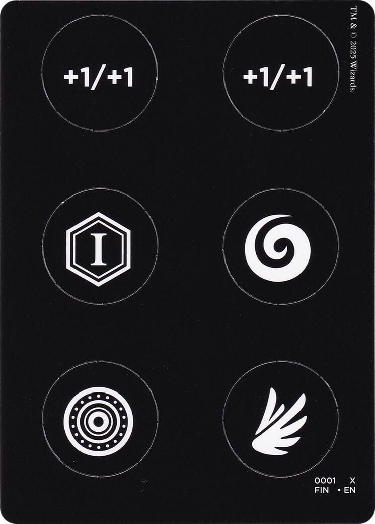 Punch Card Token (0001 // 0002) [FINAL FANTASY Tokens] | Magic Magpie