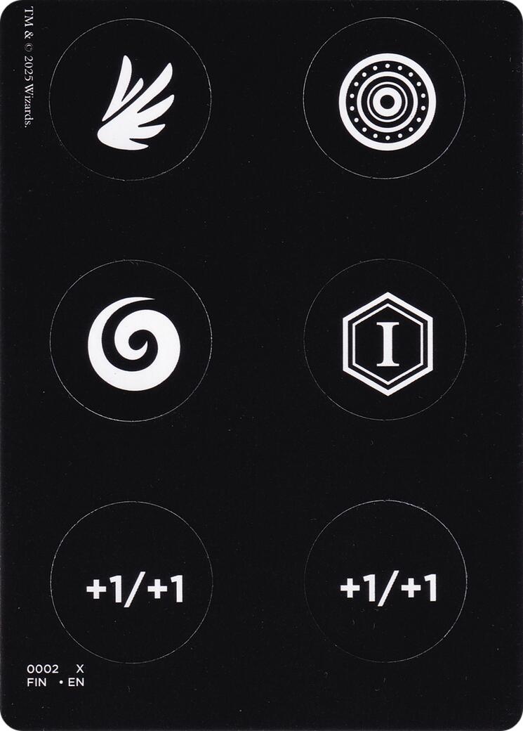 Punch Card Token (0001 // 0002) [FINAL FANTASY Tokens] | Magic Magpie