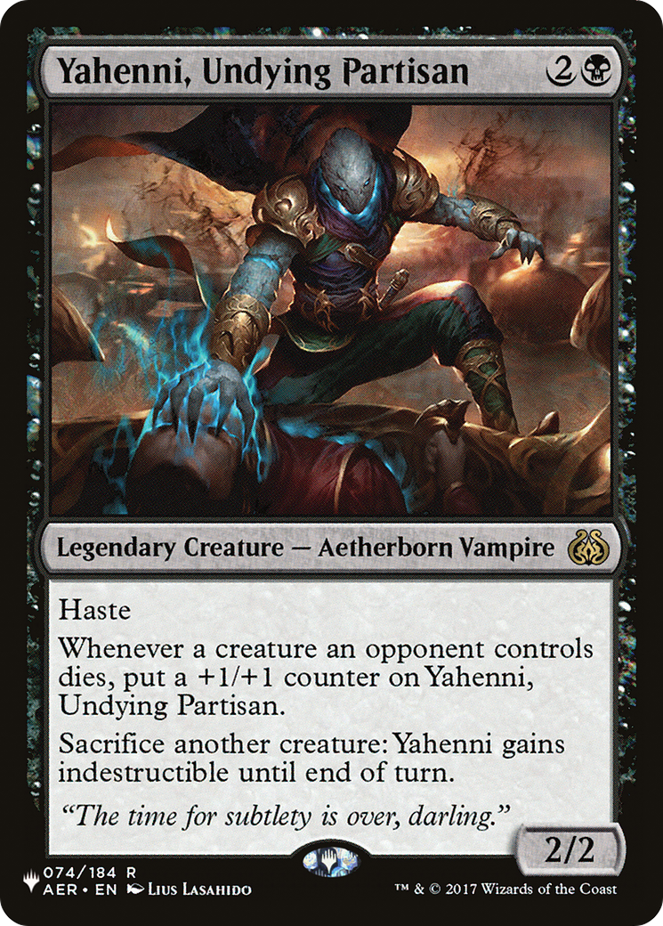 Yahenni, Undying Partisan [The List] | Magic Magpie