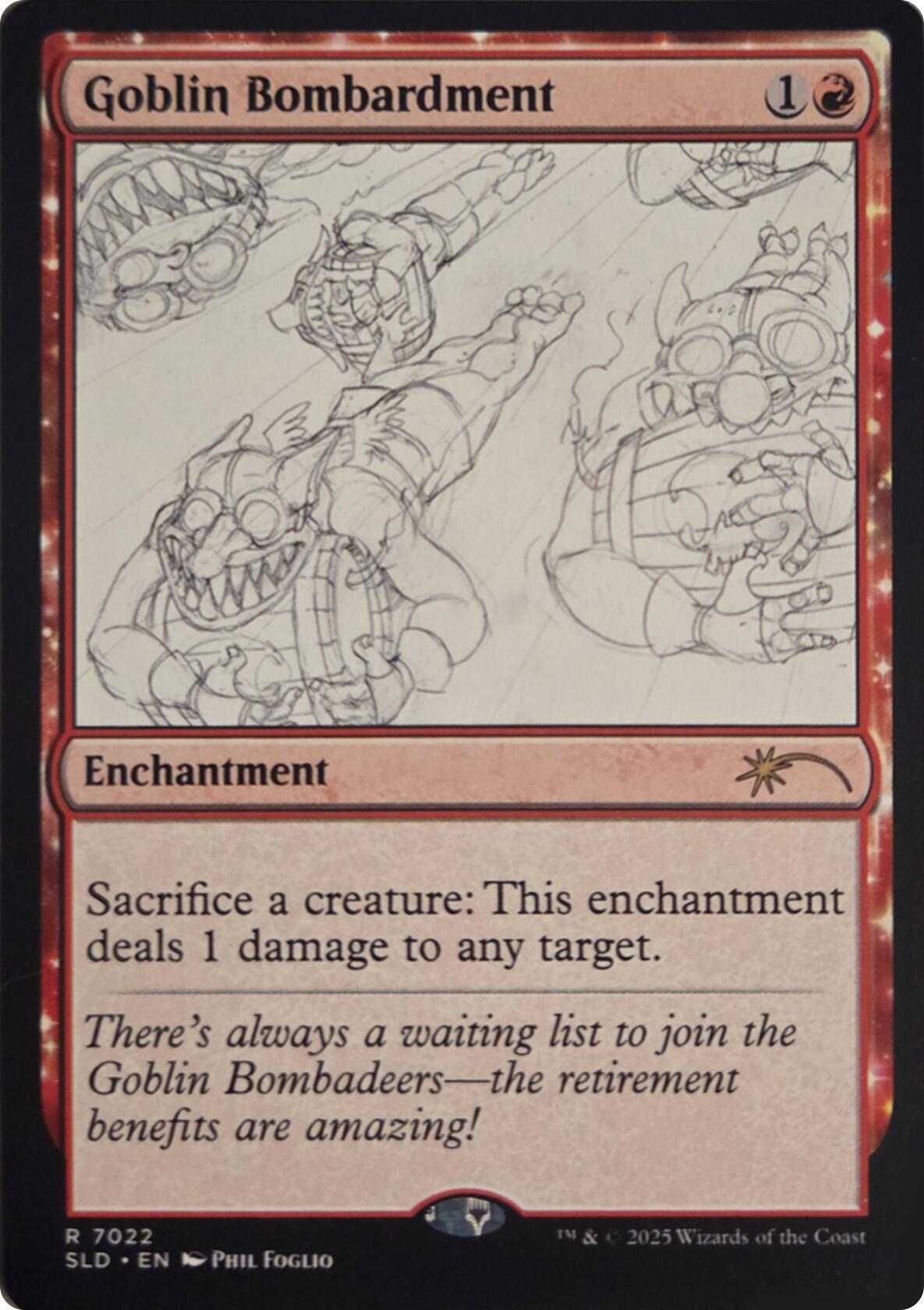Goblin Bombardment (7022) [Secret Lair Drop Series] | Magic Magpie