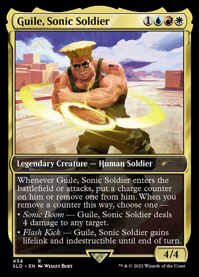 Guile, Sonic Soldier [Secret Lair Drop Series] | Magic Magpie