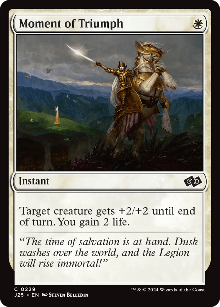 Moment of Triumph [Foundations Jumpstart] | Magic Magpie
