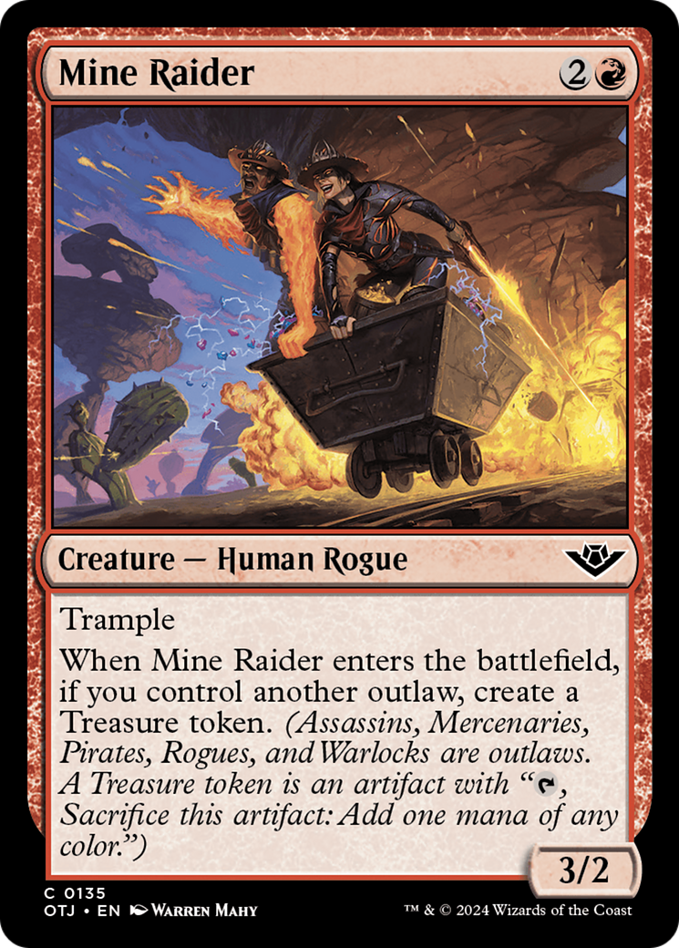 Mine Raider [Outlaws of Thunder Junction] | Magic Magpie