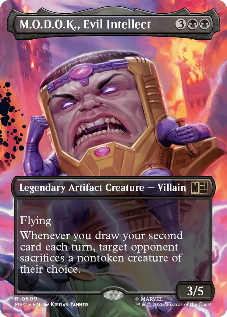 M.O.D.O.K., Evil Intellect (Borderless) [Marvel Super Heroes Commander] | Magic Magpie