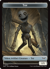 Toy // Spider Double-Sided Token [Duskmourn: House of Horror Tokens] | Magic Magpie