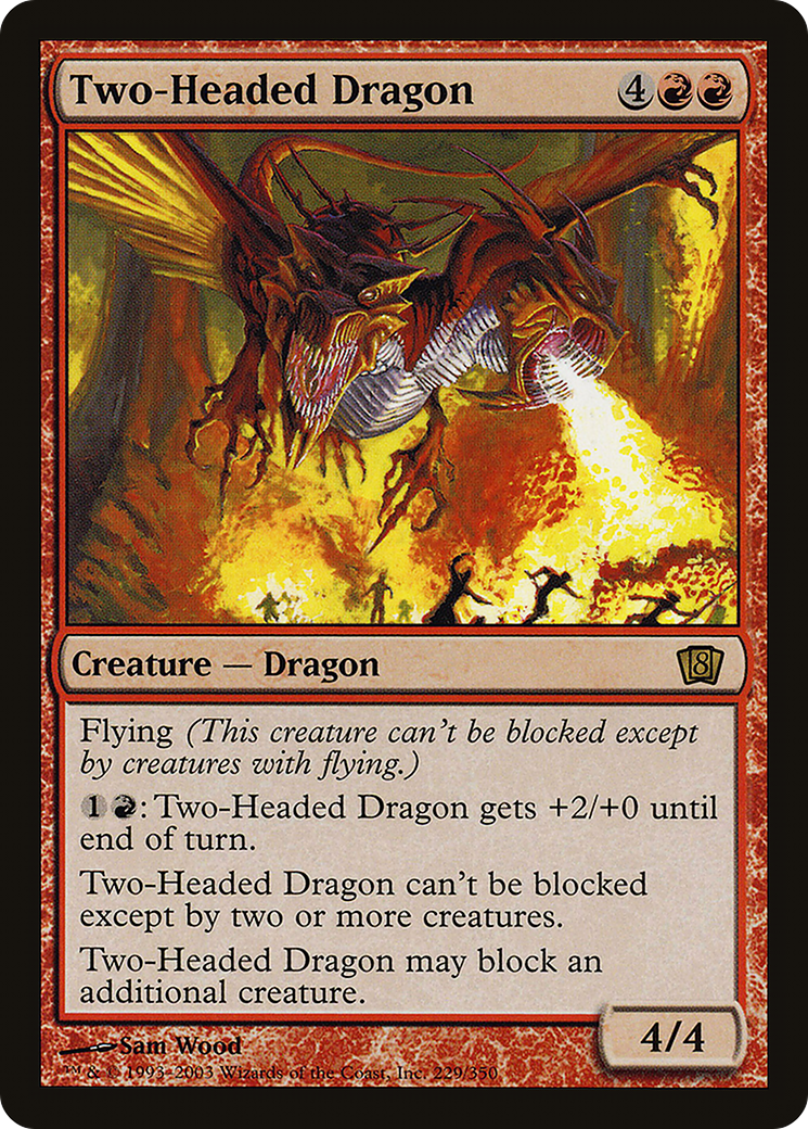 Two-Headed Dragon (E3 2003) [Oversize Cards] | Magic Magpie