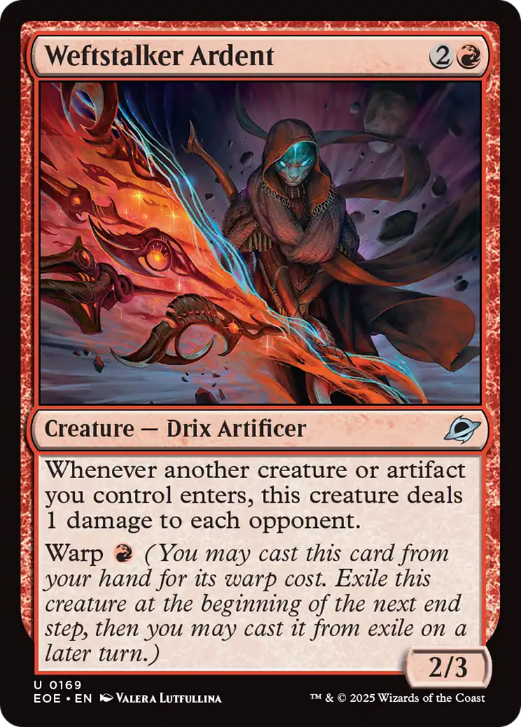 Weftstalker Ardent [Edge of Eternities] | Magic Magpie