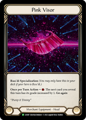 Pink Visor [LSS007] (Promo)  Cold Foil | Magic Magpie