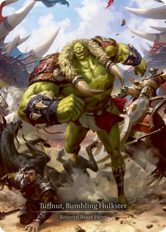Tuffnut, Bumbling Hulkster (Marvel) [SUP001] (Super Slam)  Cold Foil | Magic Magpie