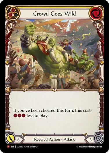 Crowd Goes Wild [SUP019] (Super Slam) | Magic Magpie