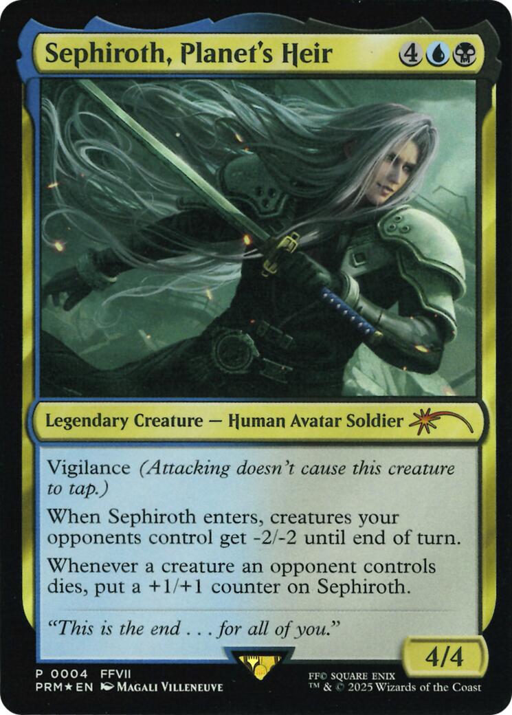 Sephiroth, Planet's Heir (Costco Bundle) [FINAL FANTASY Promos] | Magic Magpie