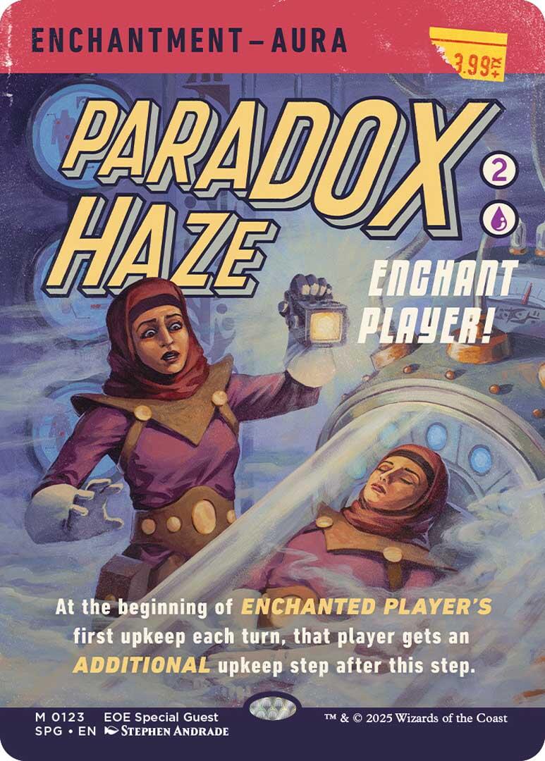 Paradox Haze (Borderless) [Edge of Eternities Special Guests] | Magic Magpie