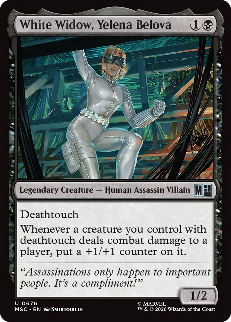 White Widow, Yelena Belova [Marvel Super Heroes Commander] | Magic Magpie
