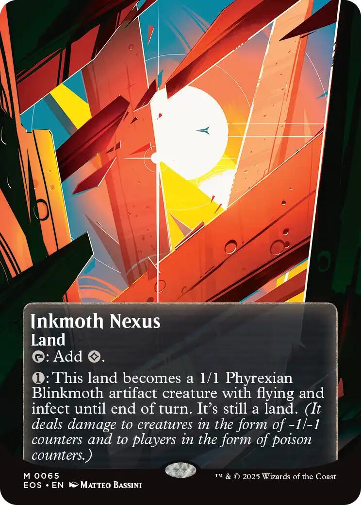 Inkmoth Nexus (0065) (Borderless) [Edge of Eternities: Stellar Sights] | Magic Magpie