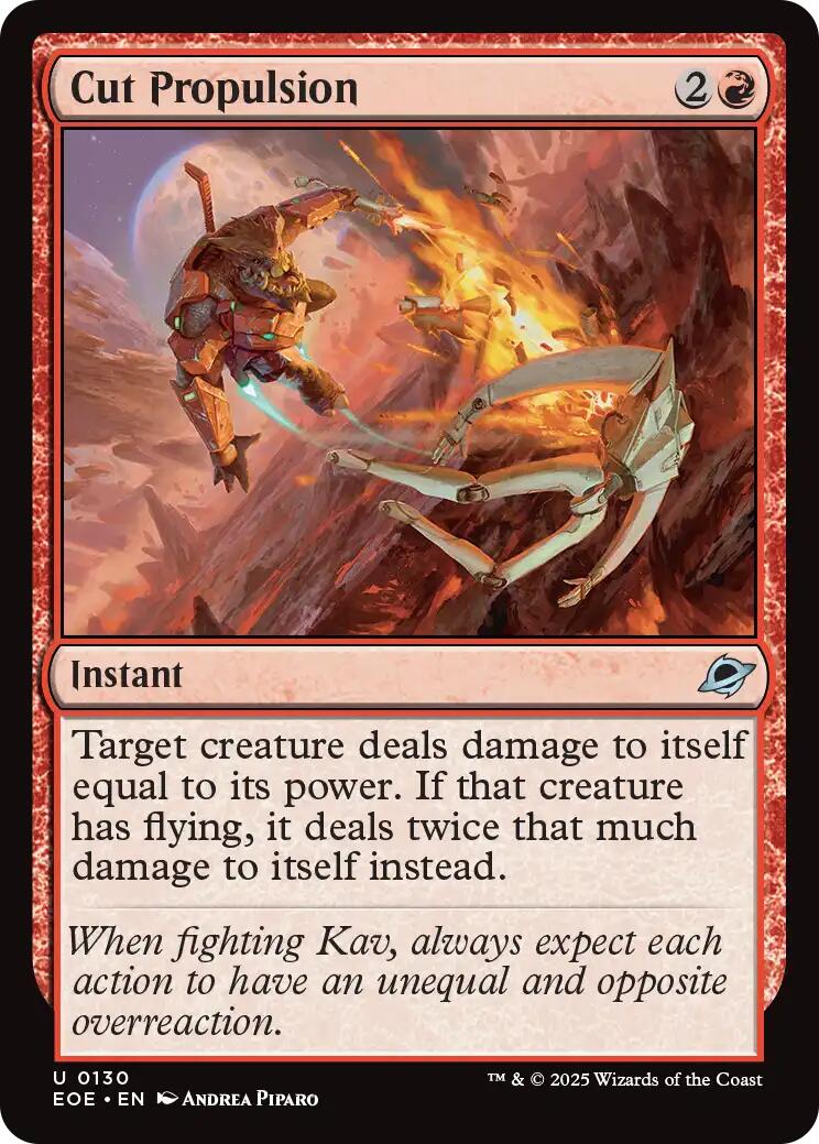 Cut Propulsion [Edge of Eternities] | Magic Magpie