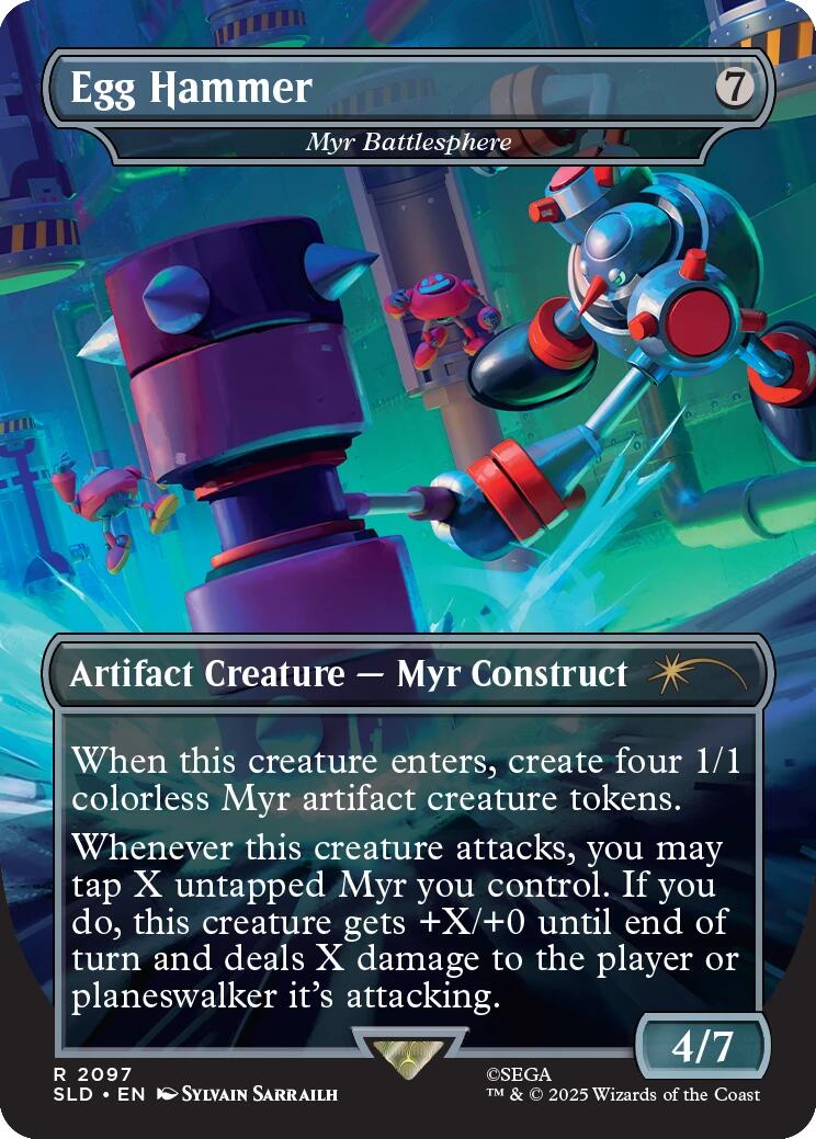 Egg Hammer - Myr Battlesphere [Secret Lair Drop Series] | Magic Magpie