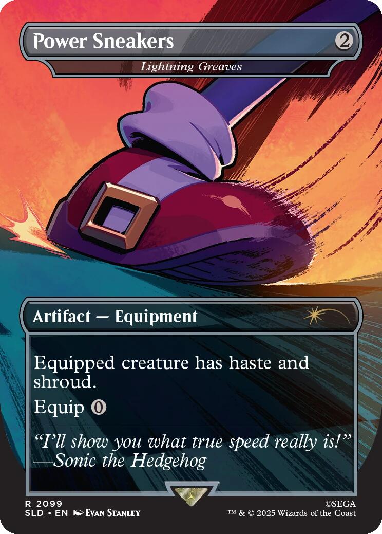 Power Sneakers - Lightning Greaves [Secret Lair Drop Series] | Magic Magpie
