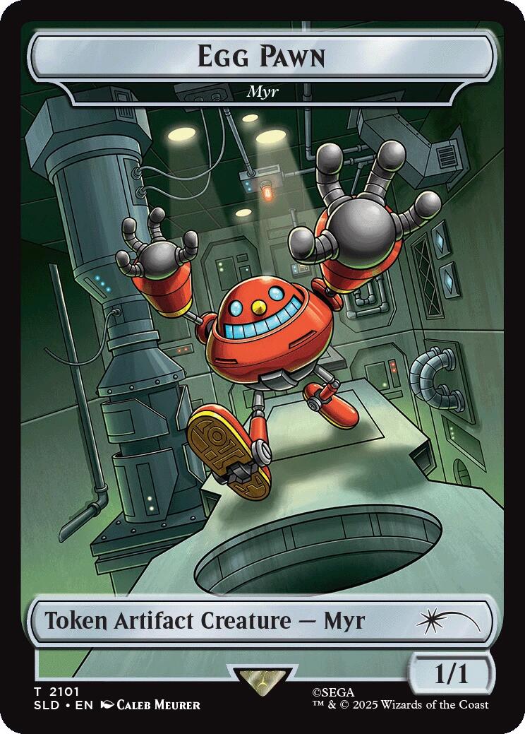 Egg Pawn - Myr Token [Secret Lair Drop Series] | Magic Magpie