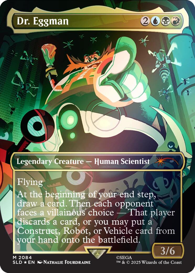 Dr. Eggman (Rainbow Foil) [Secret Lair Drop Series] | Magic Magpie