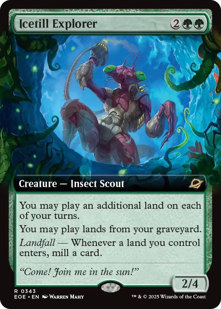 Icetill Explorer (Extended Art) [Edge of Eternities] | Magic Magpie