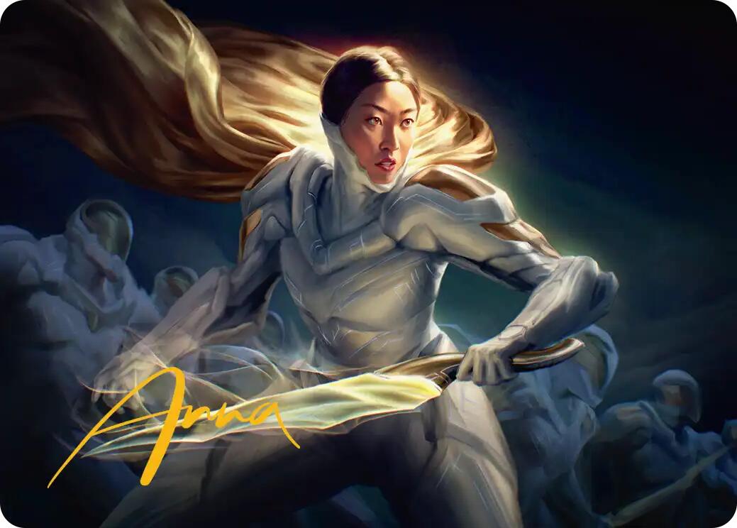 Cosmogrand Zenith Art Card (Gold-Stamped Signature) [Edge of Eternities Art Series] | Magic Magpie