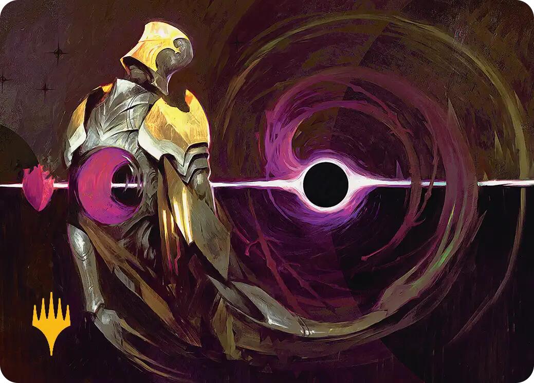 Gravkill Art Card (Gold-Stamped Planeswalker Symbol) [Edge of Eternities Art Series] | Magic Magpie