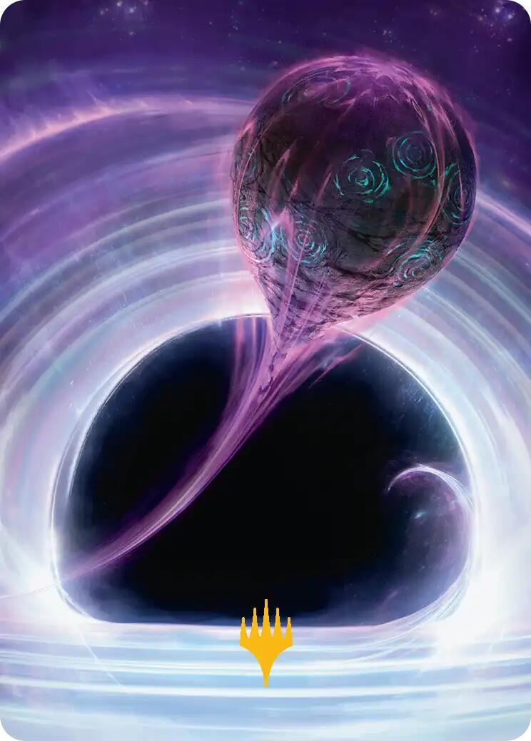 Susur Secundi, Void Altar Art Card (Gold-Stamped Planeswalker Symbol) [Edge of Eternities Art Series] | Magic Magpie