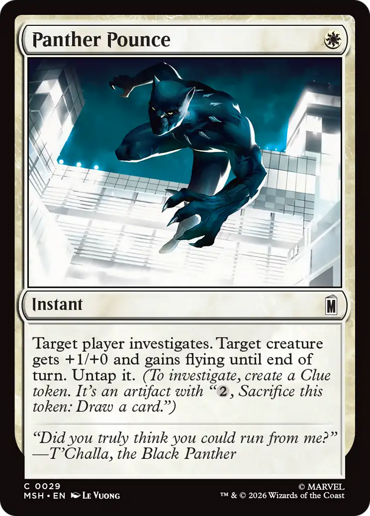Panther Pounce [Marvel Super Heroes] | Magic Magpie