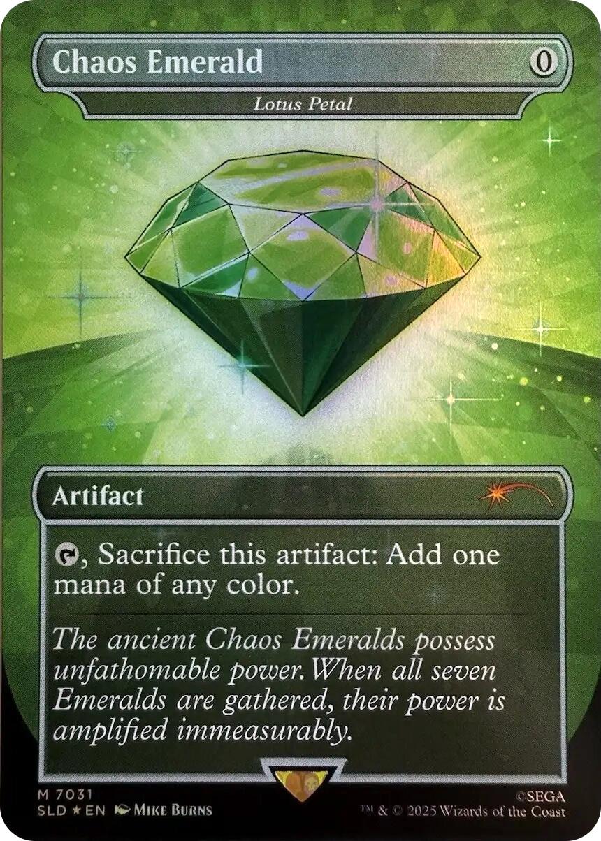 Chaos Emerald - Lotus Petal (7031) [Secret Lair Drop Series] | Magic Magpie