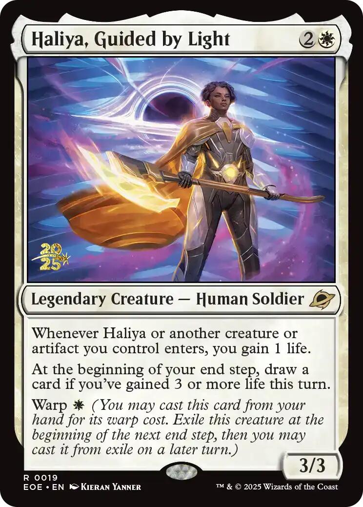 Haliya, Guided by Light [Edge of Eternities Prerelease Promos] | Magic Magpie