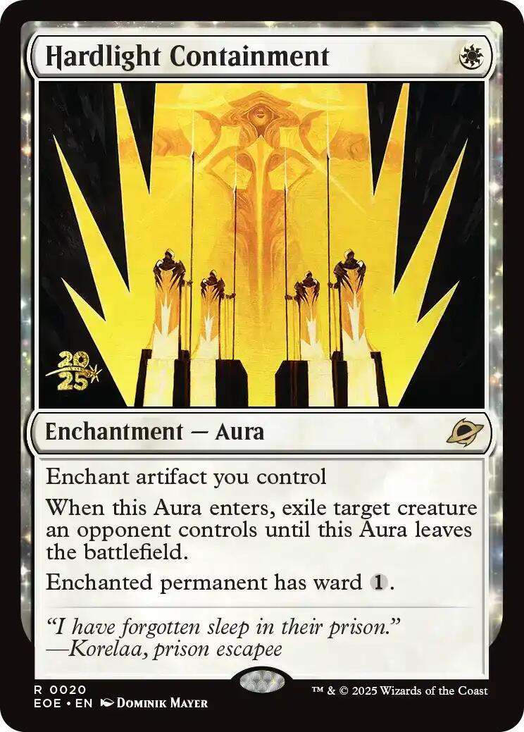 Hardlight Containment [Edge of Eternities Prerelease Promos] | Magic Magpie