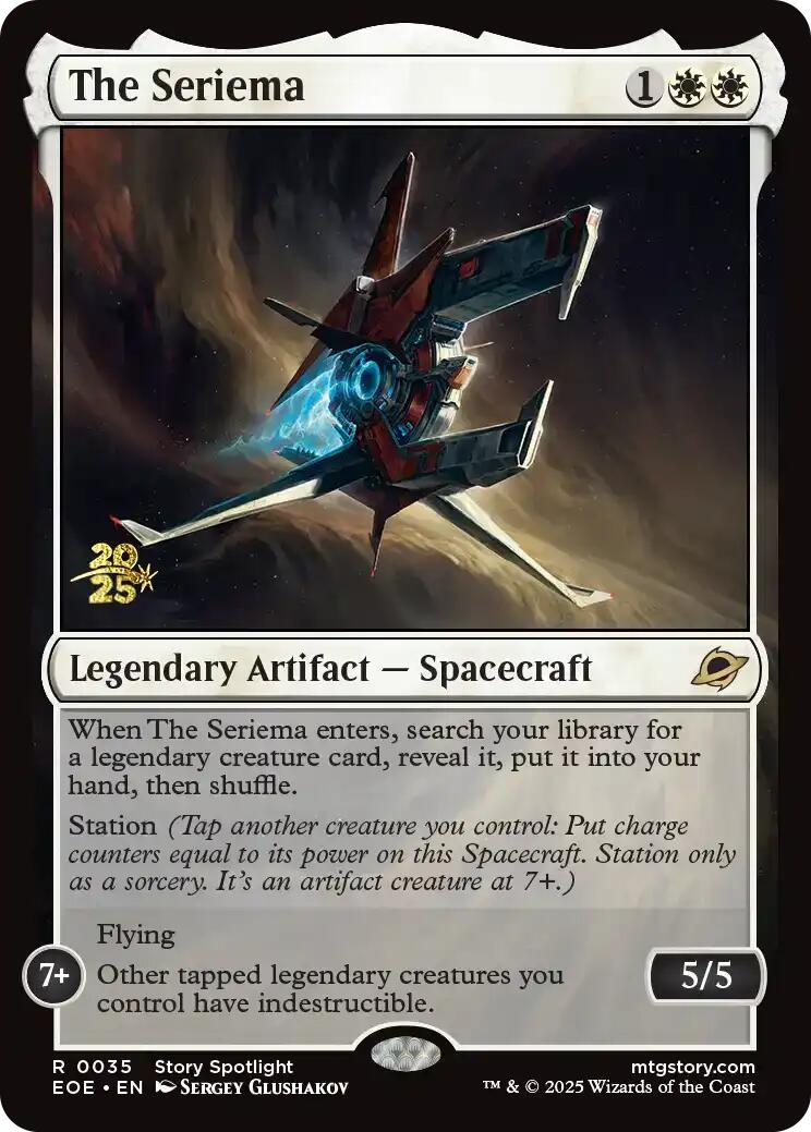 The Seriema [Edge of Eternities Prerelease Promos] | Magic Magpie