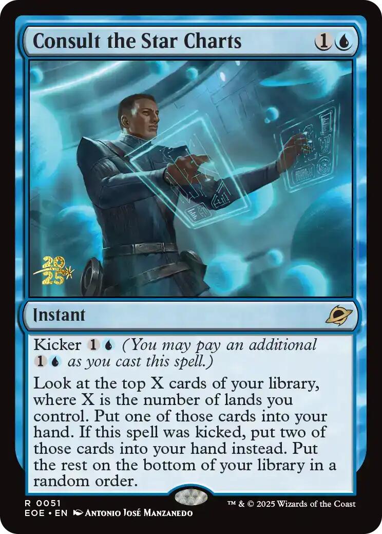 Consult the Star Charts [Edge of Eternities Prerelease Promos] | Magic Magpie