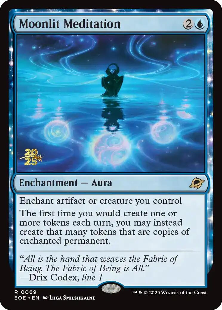 Moonlit Meditation [Edge of Eternities Prerelease Promos] | Magic Magpie