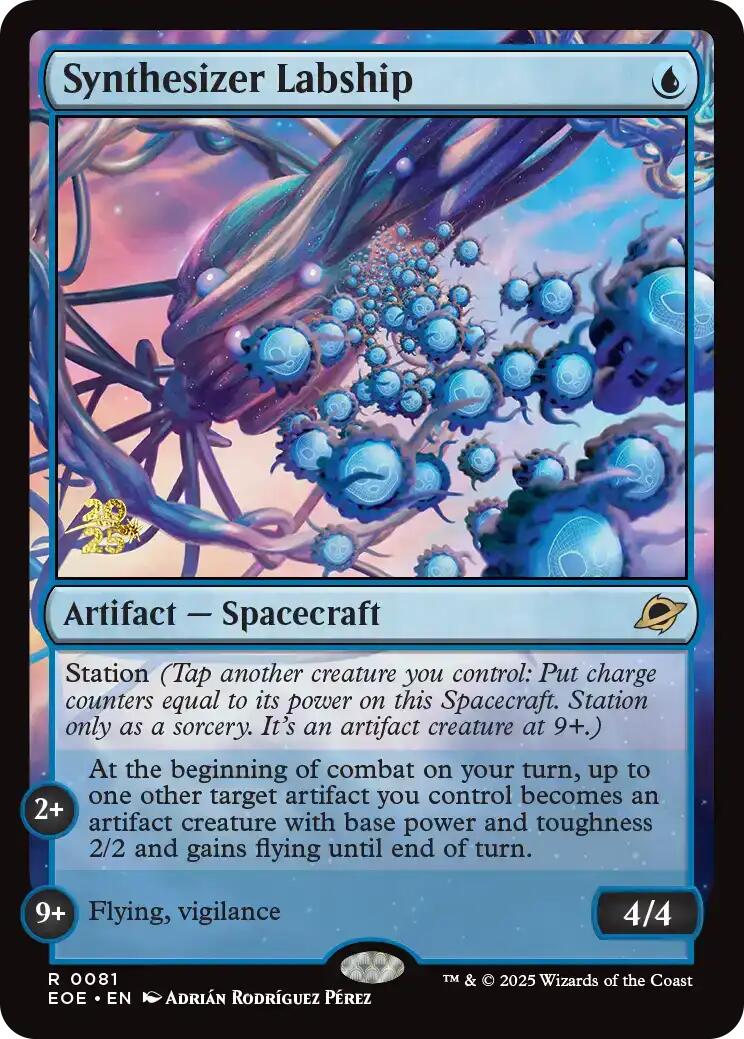 Synthesizer Labship [Edge of Eternities Prerelease Promos] | Magic Magpie